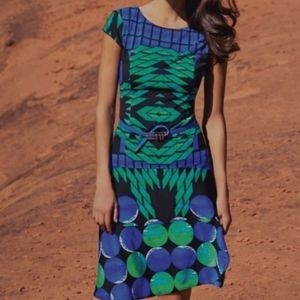 Joseph RibKoff Dress with Short Cap-Sleeve , size 10